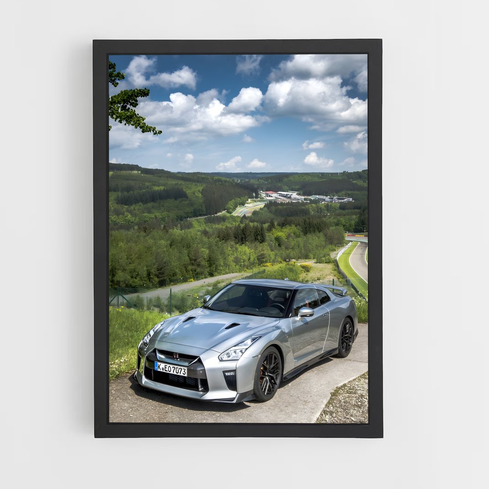 Poster Gt-r track edition impressionnant – affiche Nissan (vue 2)